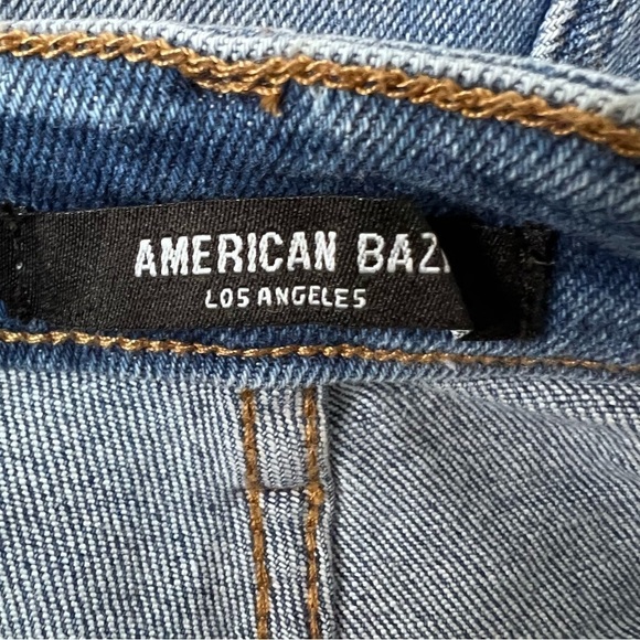 AMERICAN Bazi Cargo Denim Jeans Shorts Size Medium - Picture 8 of 8